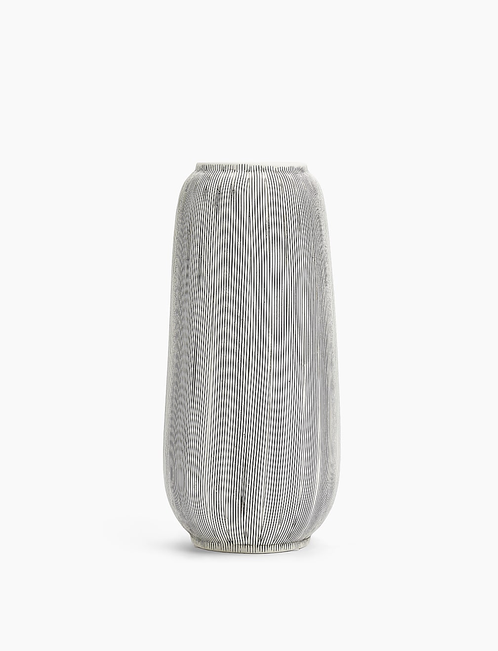 Large Linear Striped Vase