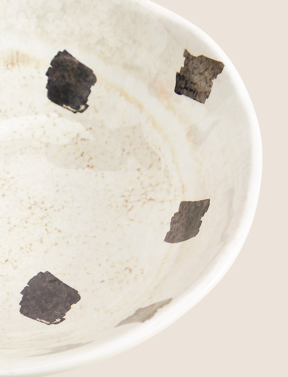 Set Of 4 Abstract Watercolour Picnic Cereal Bowls