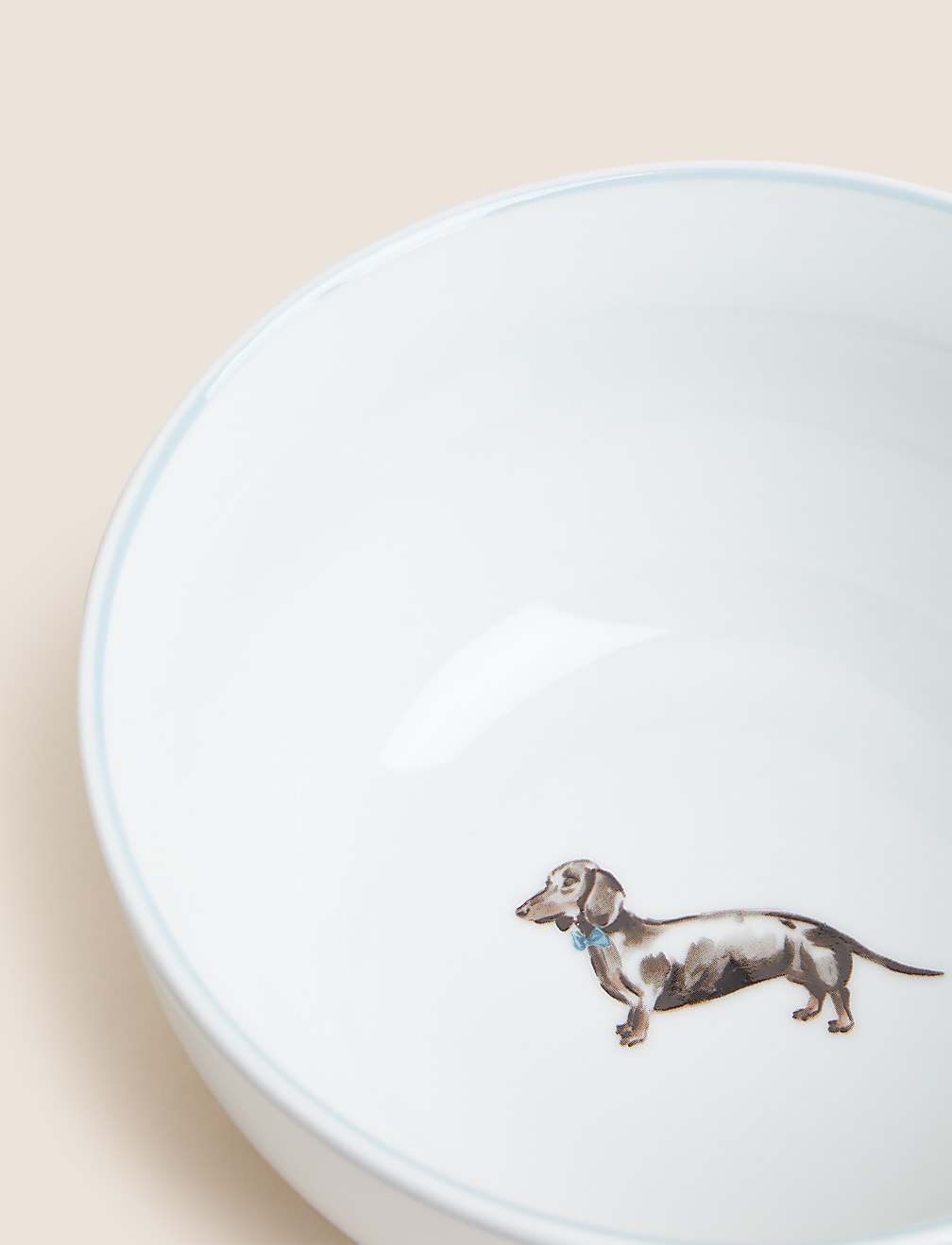 12 Piece Dachshund Dinner Set