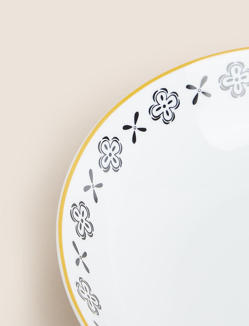Set of 4 Tile Pasta Bowls