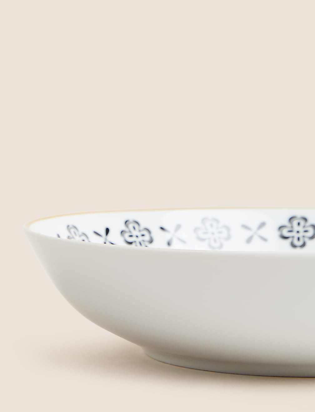 Set of 4 Tile Pasta Bowls