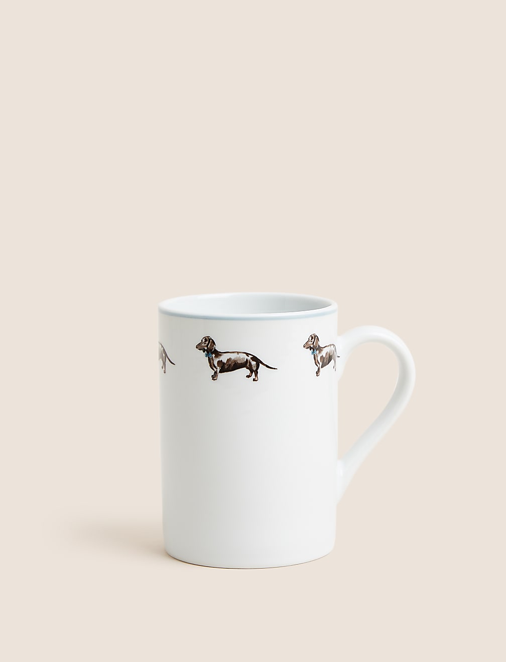 Set of 4 Dachshund Mugs