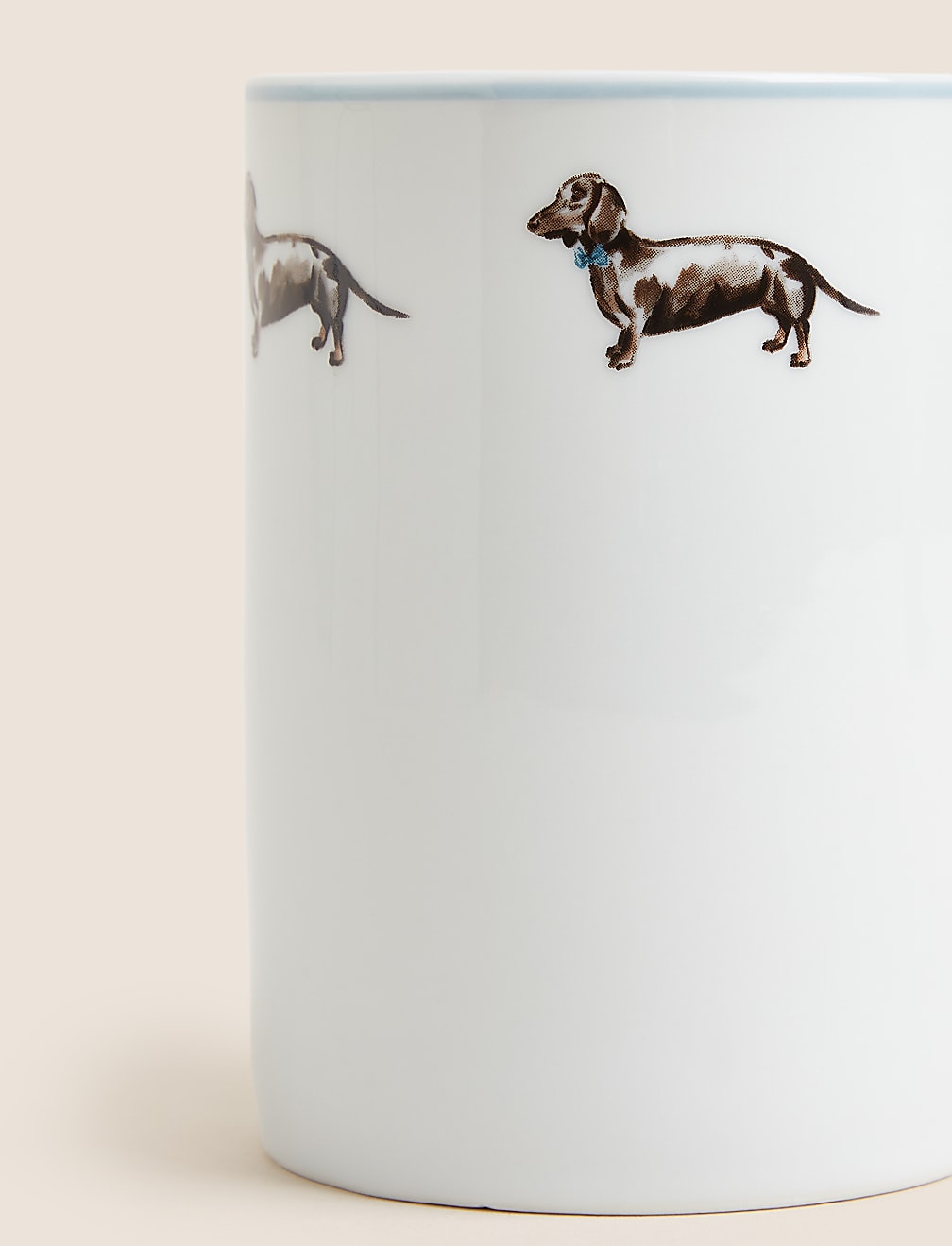 Set of 4 Dachshund Mugs