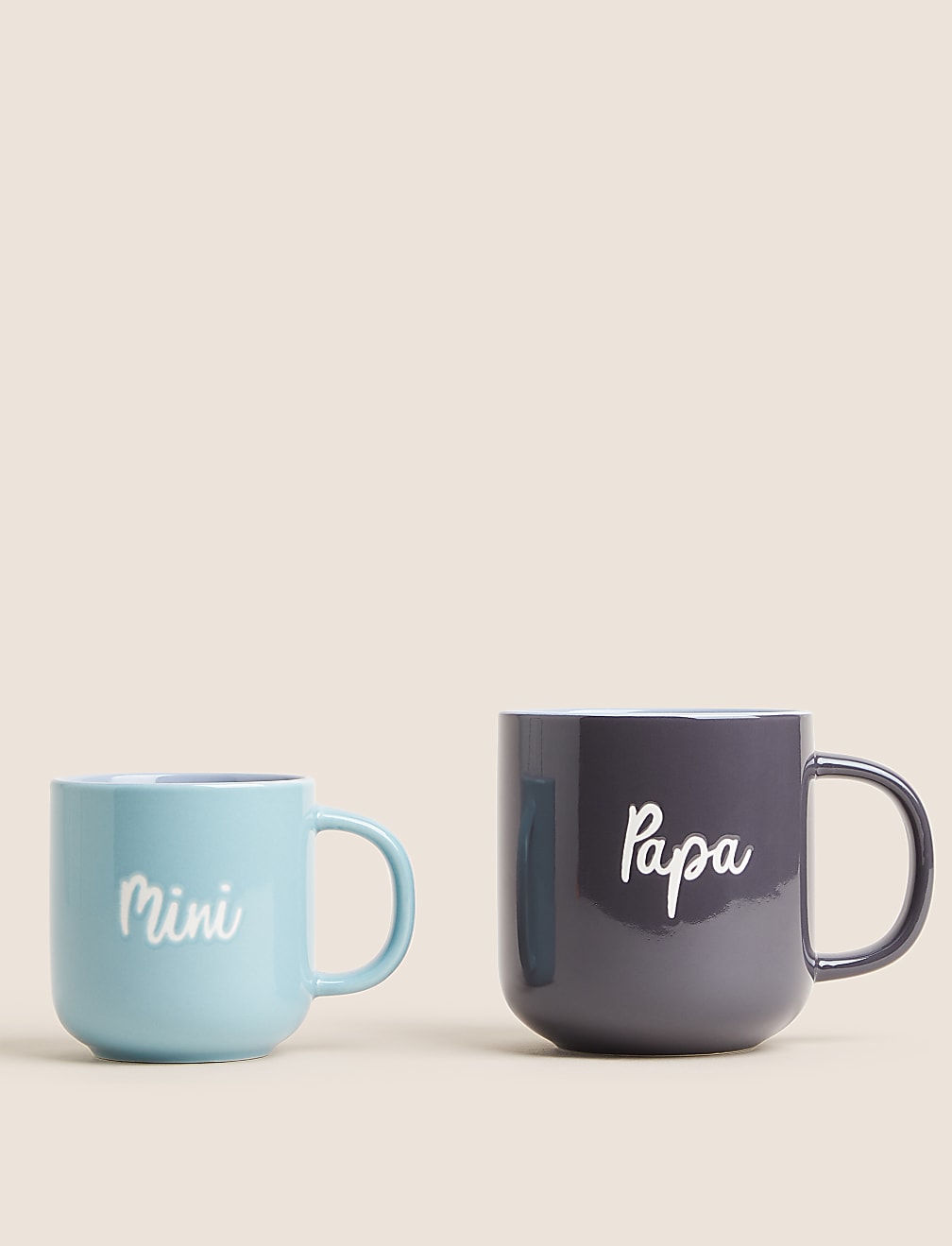 Papa and Mini Me Mug Gift Set