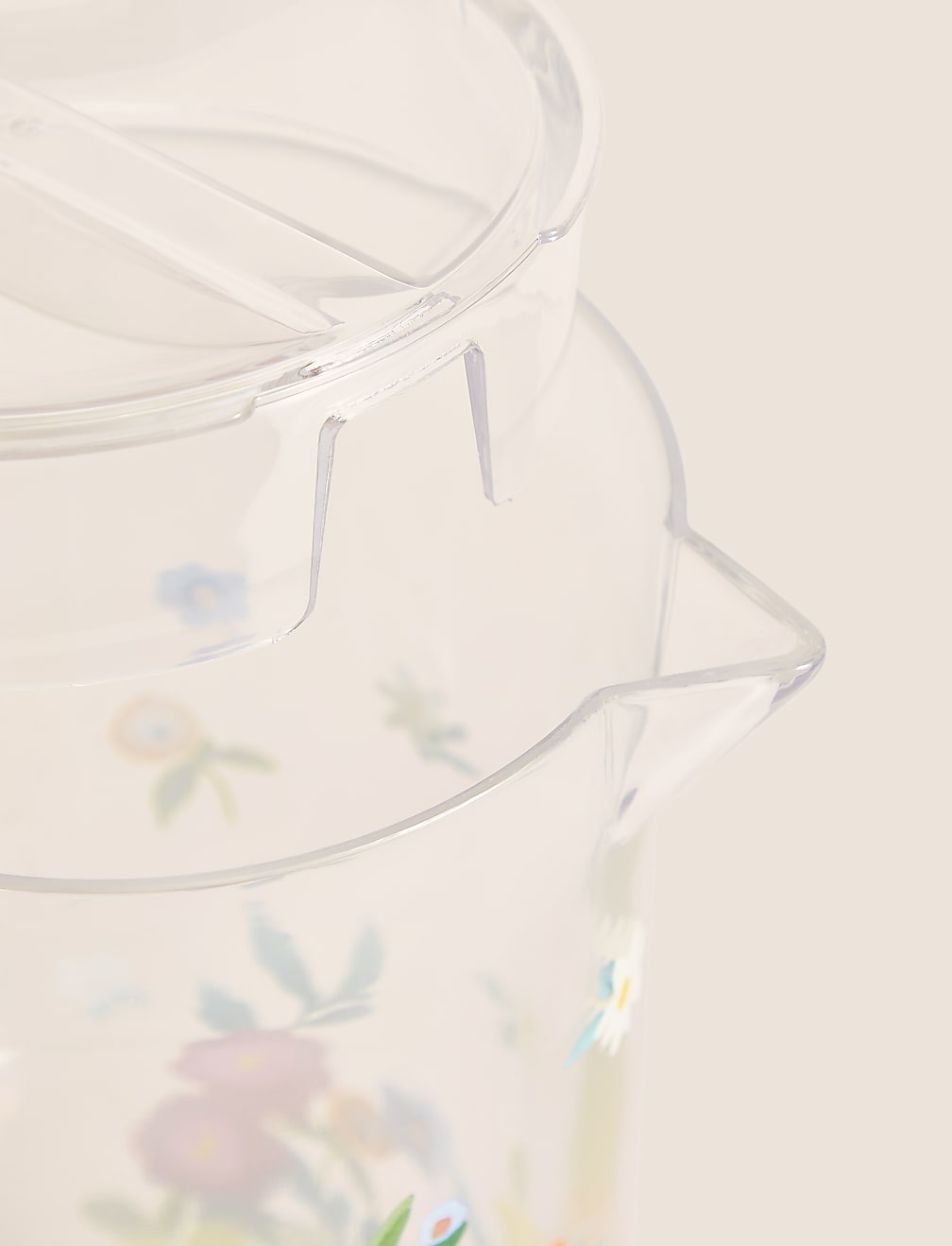 Expressive Floral Picnic Jug