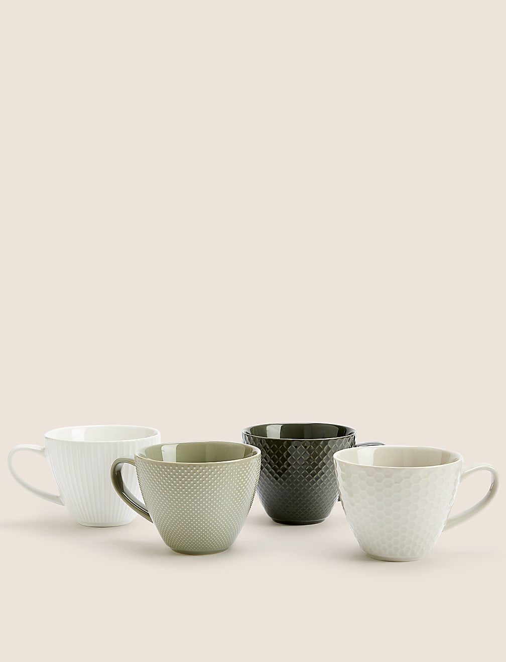 Textured Taupe Mug