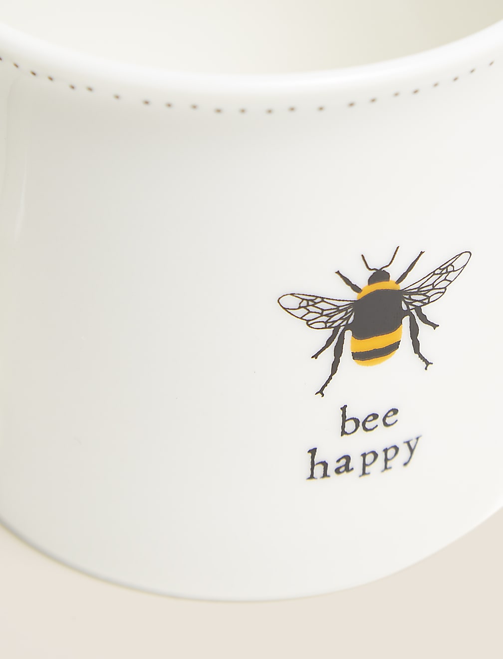 Set of 4 Bee Mugs