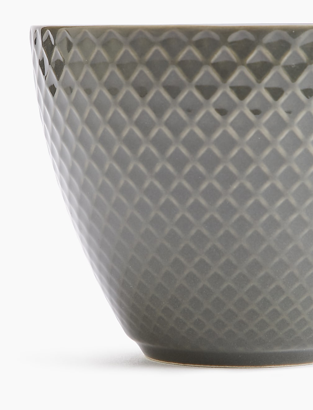 Textured Charcoal Mug