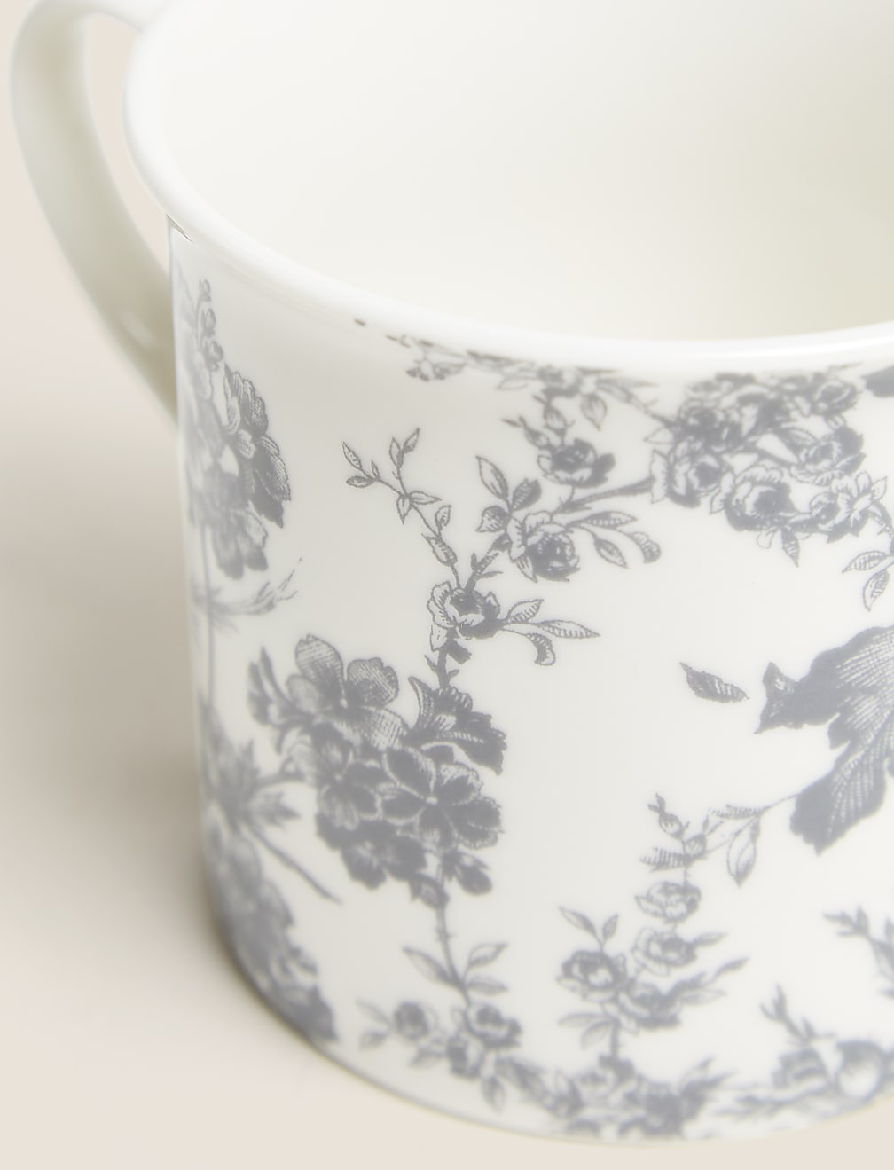 Set of 4 Floral Mugs