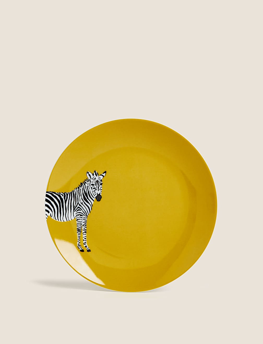 12 Piece Zebra Dinner Set