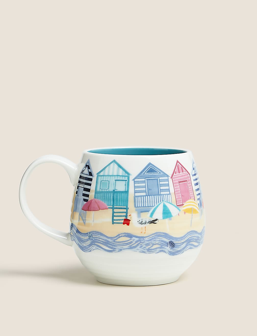 Beach Huts Mug