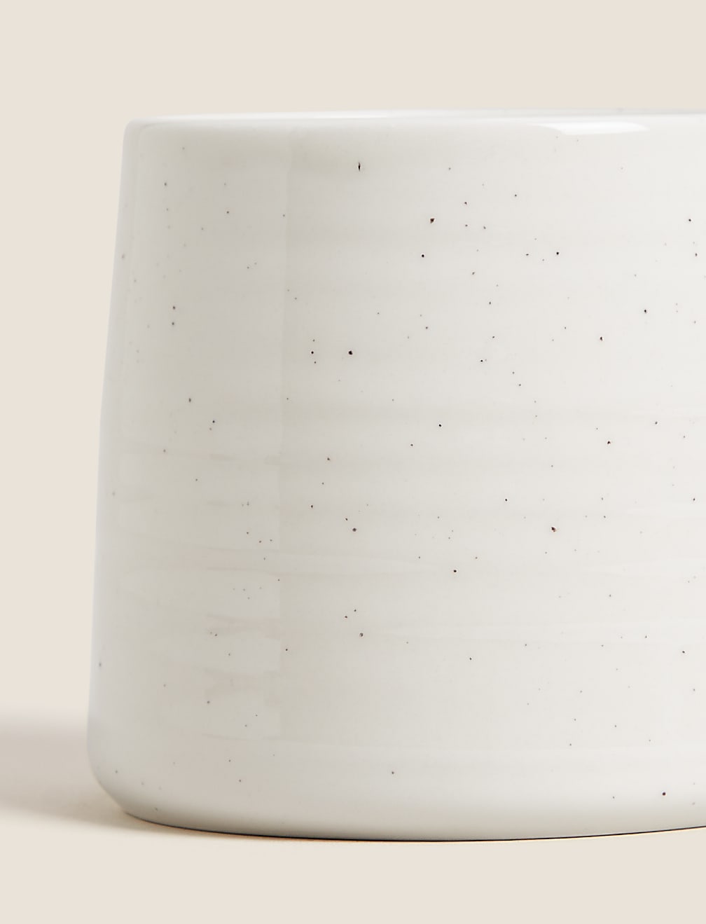 Heart Handle Speckled Mug