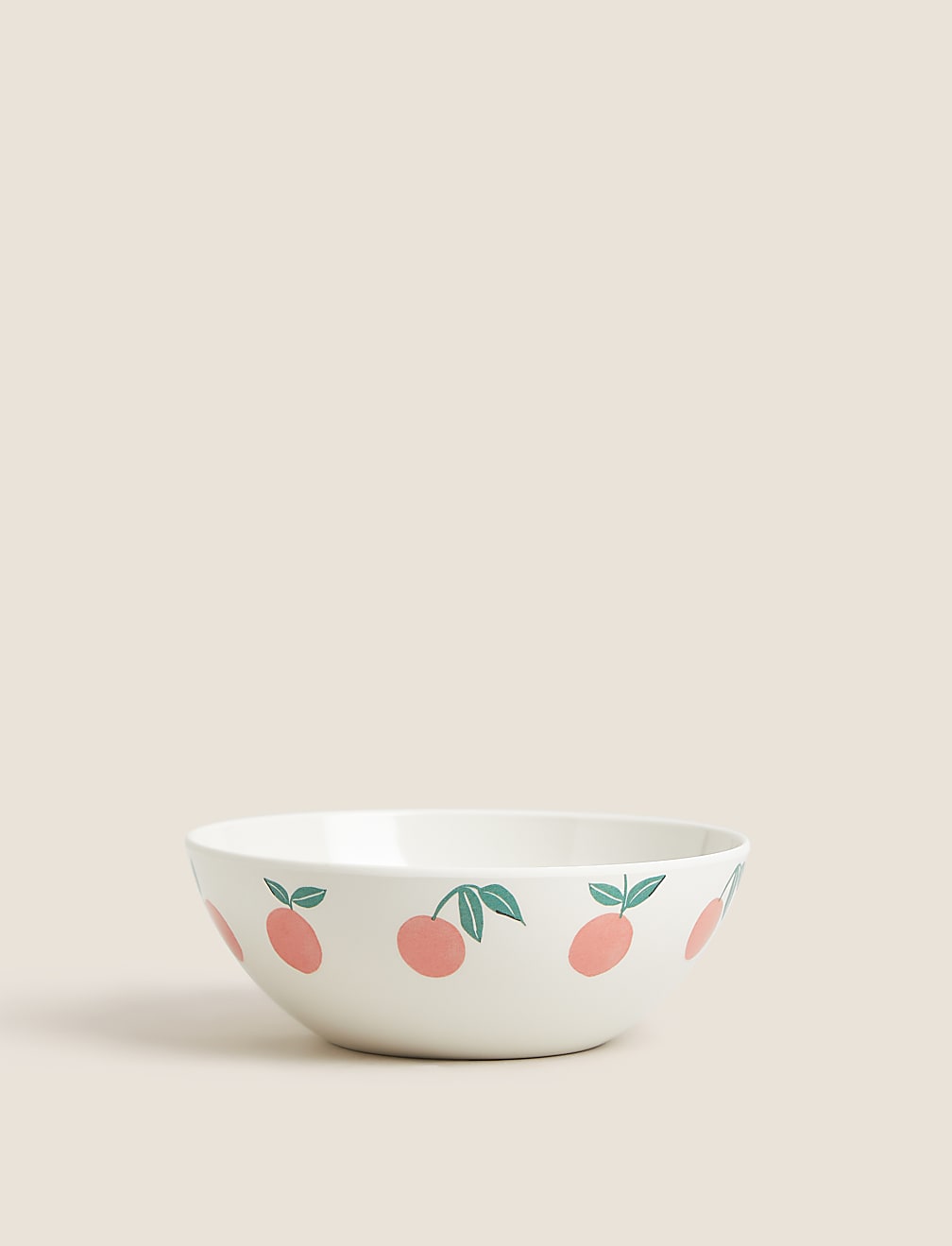 Set of 4 Oranges Picnic Cereal Bowls