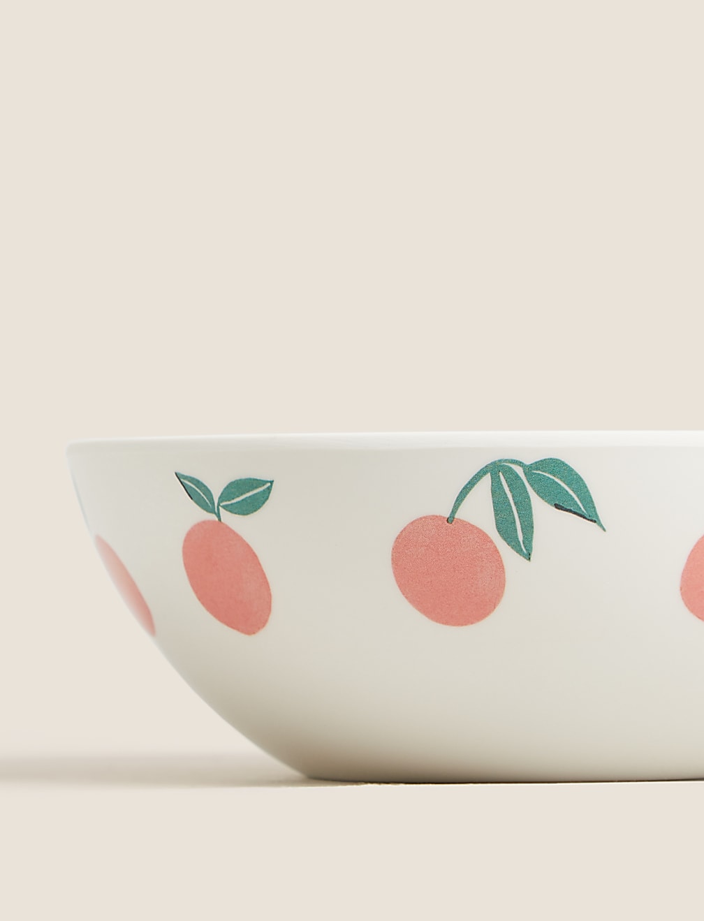 Set of 4 Oranges Picnic Cereal Bowls