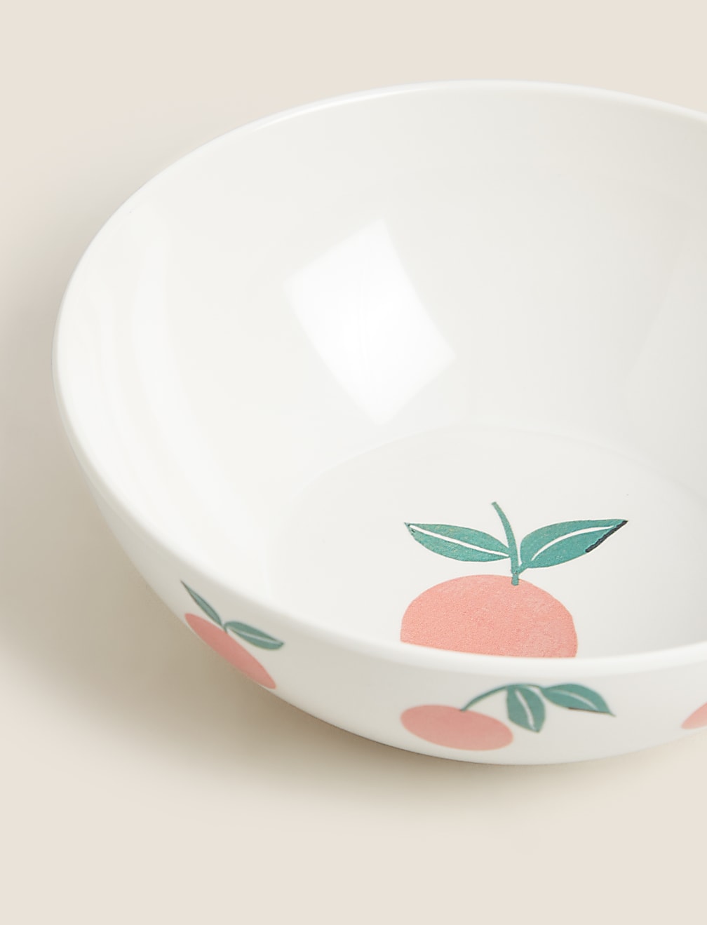 Set of 4 Oranges Picnic Cereal Bowls