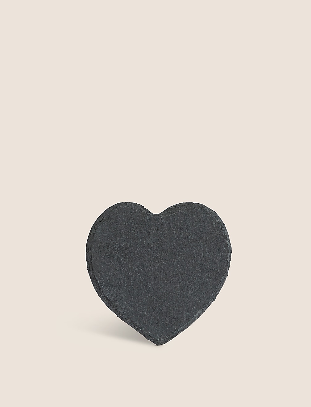 Set of 4 Heart Slate Coasters