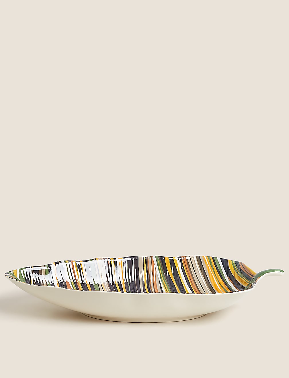 Jungle Leaf Picnic Bowl
