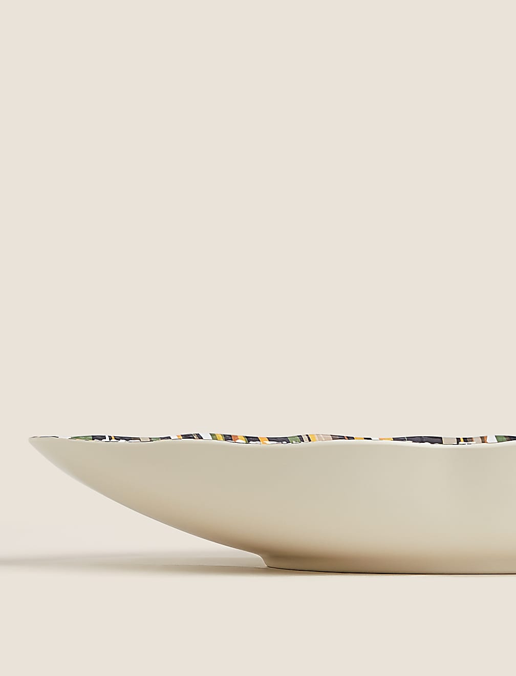 Jungle Leaf Picnic Bowl