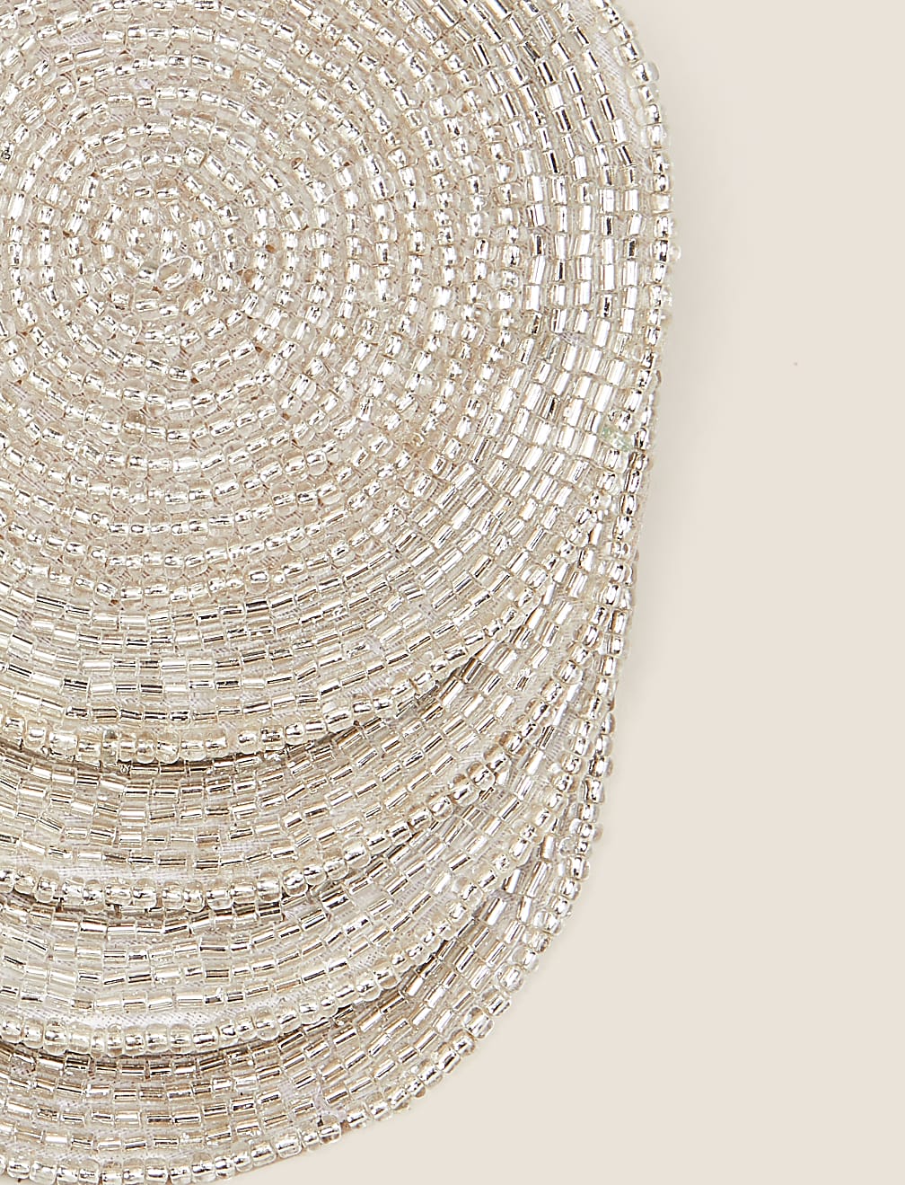Set of 4 Beaded Coasters