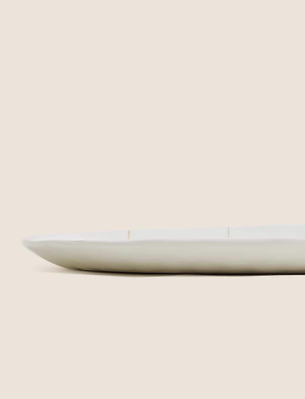 Oval Winter Wishes Christmas Platter