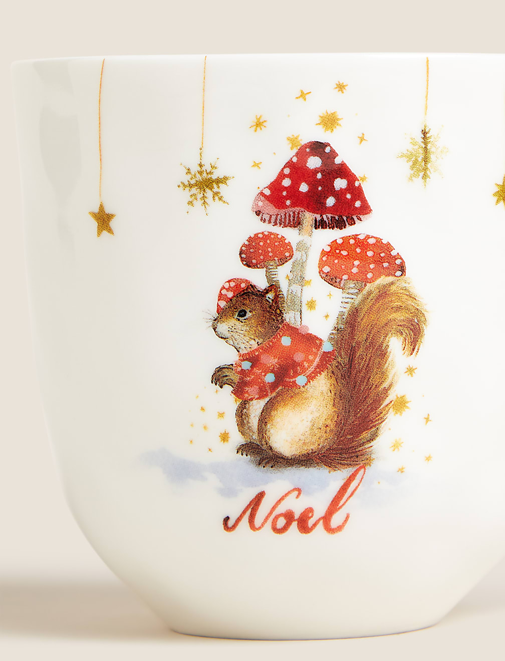 Christmas Squirrel Mug