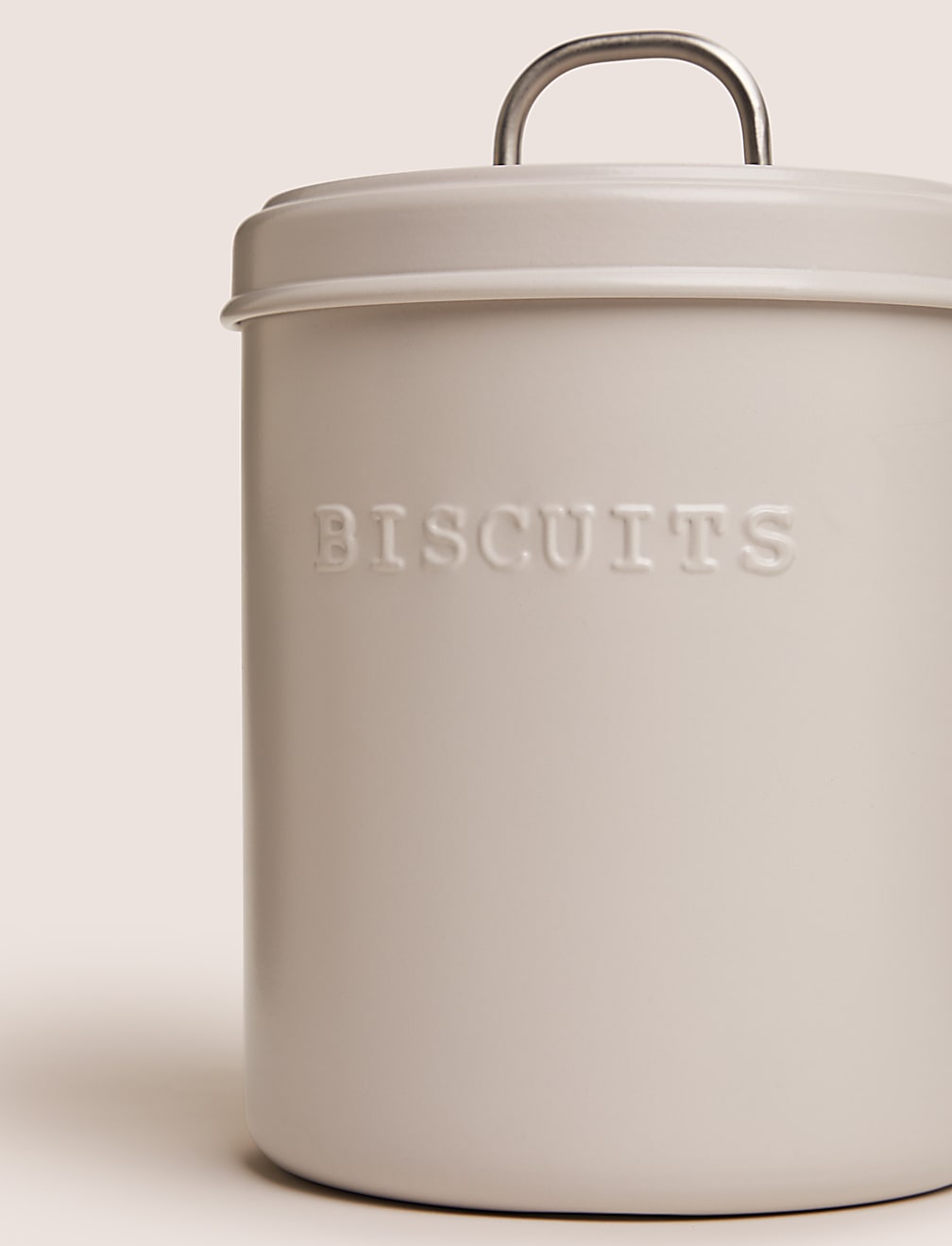 Powder Coated Biscuit Storage Jar