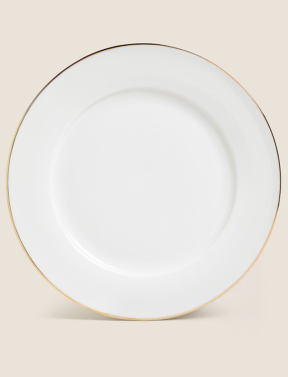 12 Piece Gold Rim Dinner Set