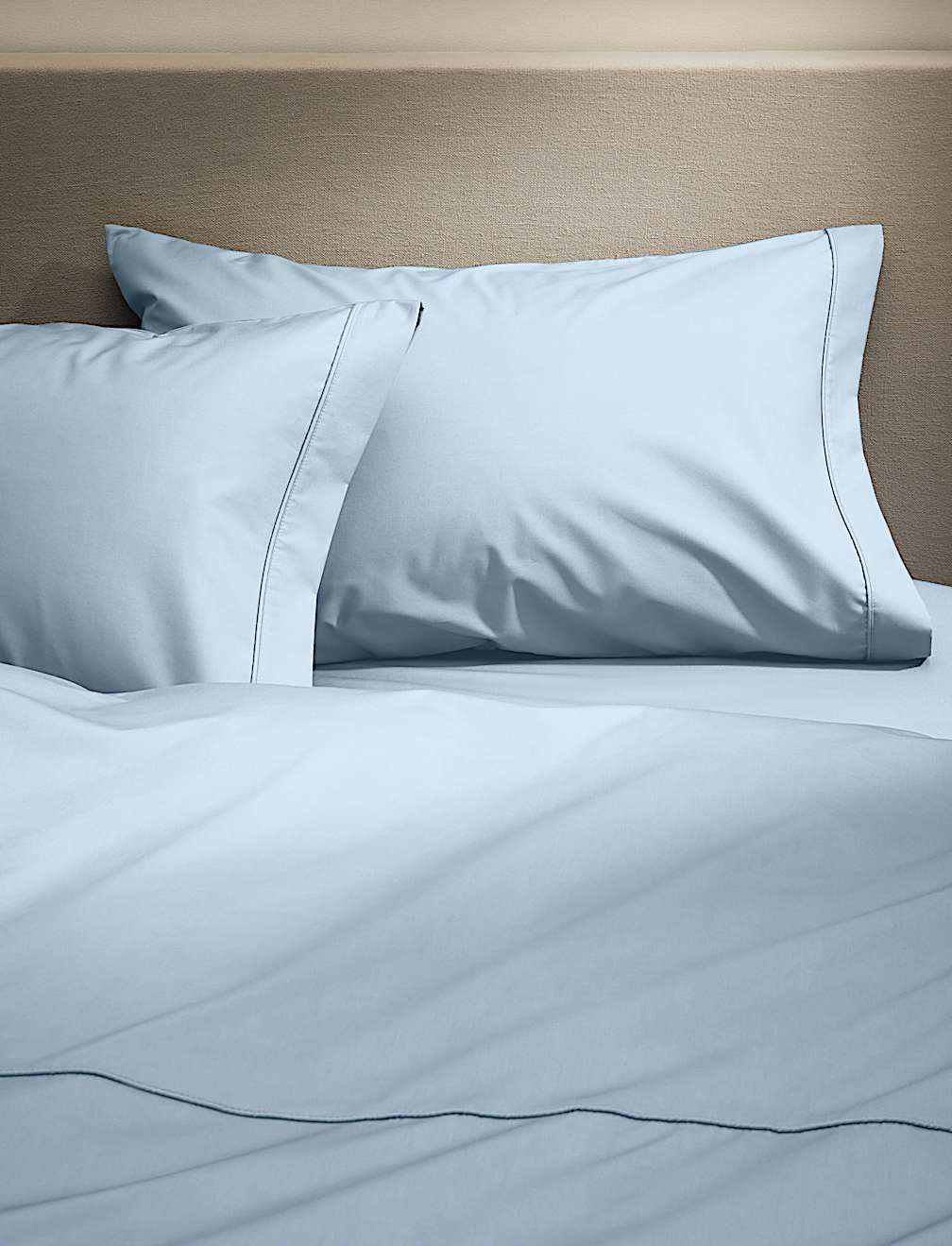 2pk Egyptian Cotton 230 Thread Count Pillowcases
