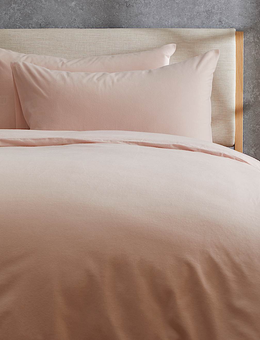 2pk Brushed Cotton Pillowcases