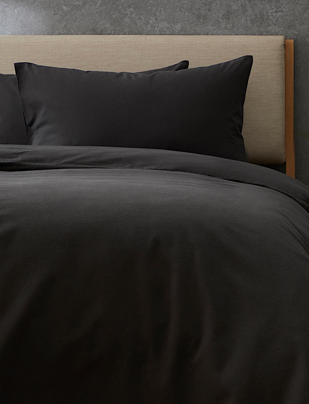 2pk Brushed Cotton Pillowcases