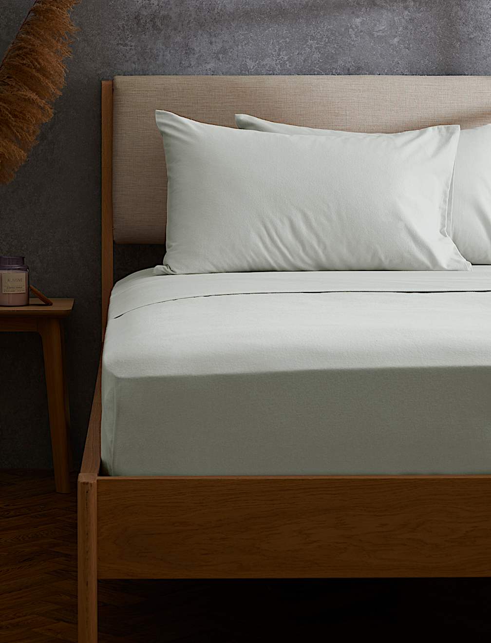 Pure Brushed Cotton Flat Sheet