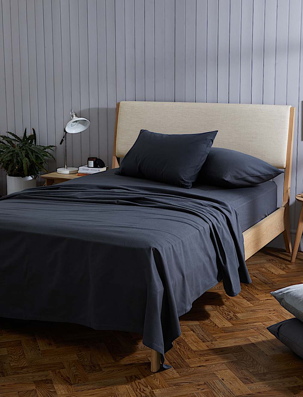 Pure Brushed Cotton Flat Sheet