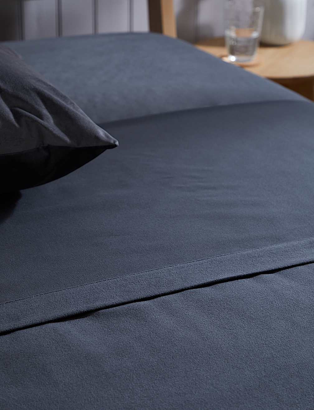 Pure Brushed Cotton Flat Sheet