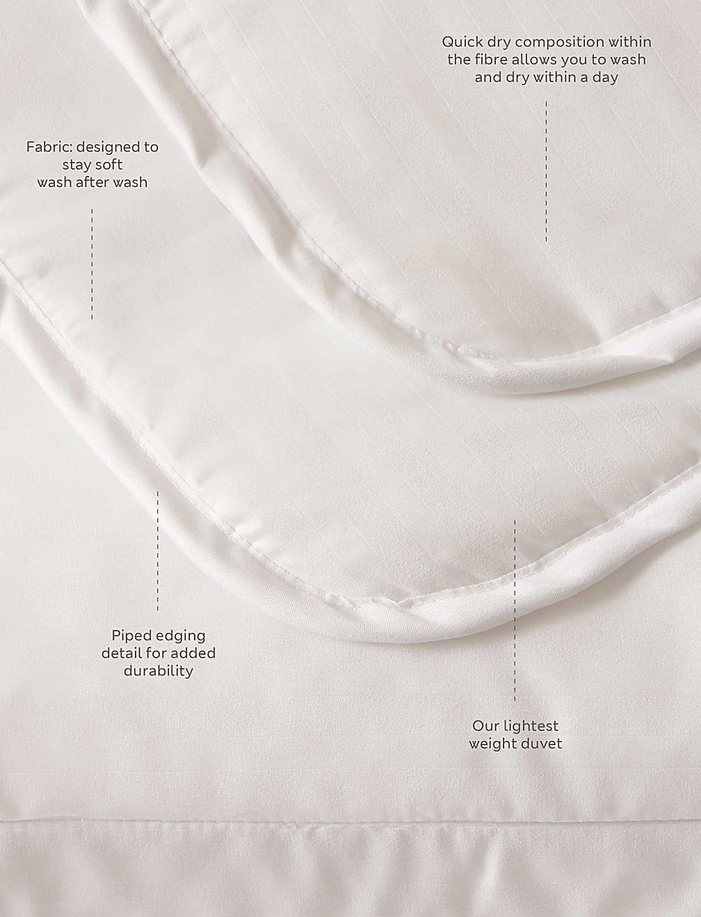 Supremely Washable 1 Tog Duvet