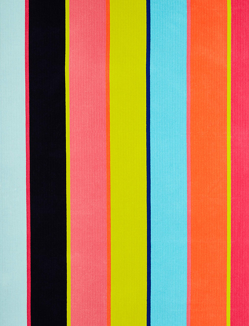 Pure Cotton Sand Resistant Striped Beach Towel