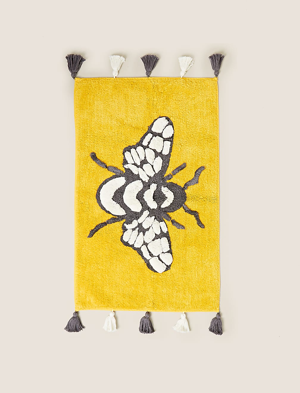 Pure Cotton Bee Bath Mat