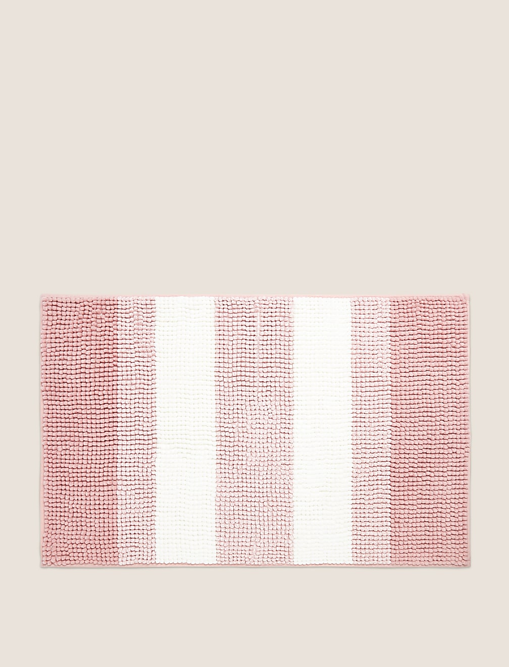 Bobble Striped Quick Dry Bath Mat