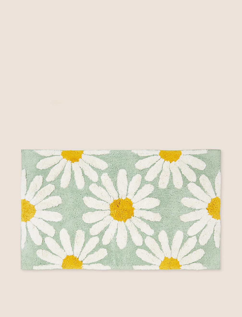 Pure Cotton Daisy Bath Mat