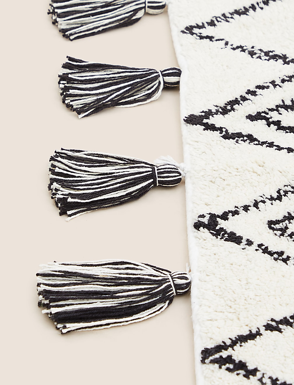 Pure Cotton Aztec Bath Mat