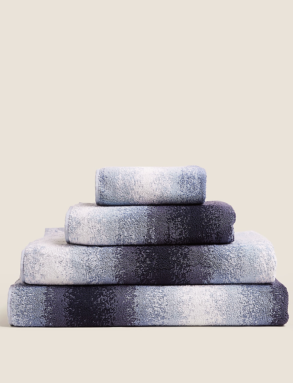 Pure Cotton Ombre Luxury Design Towel