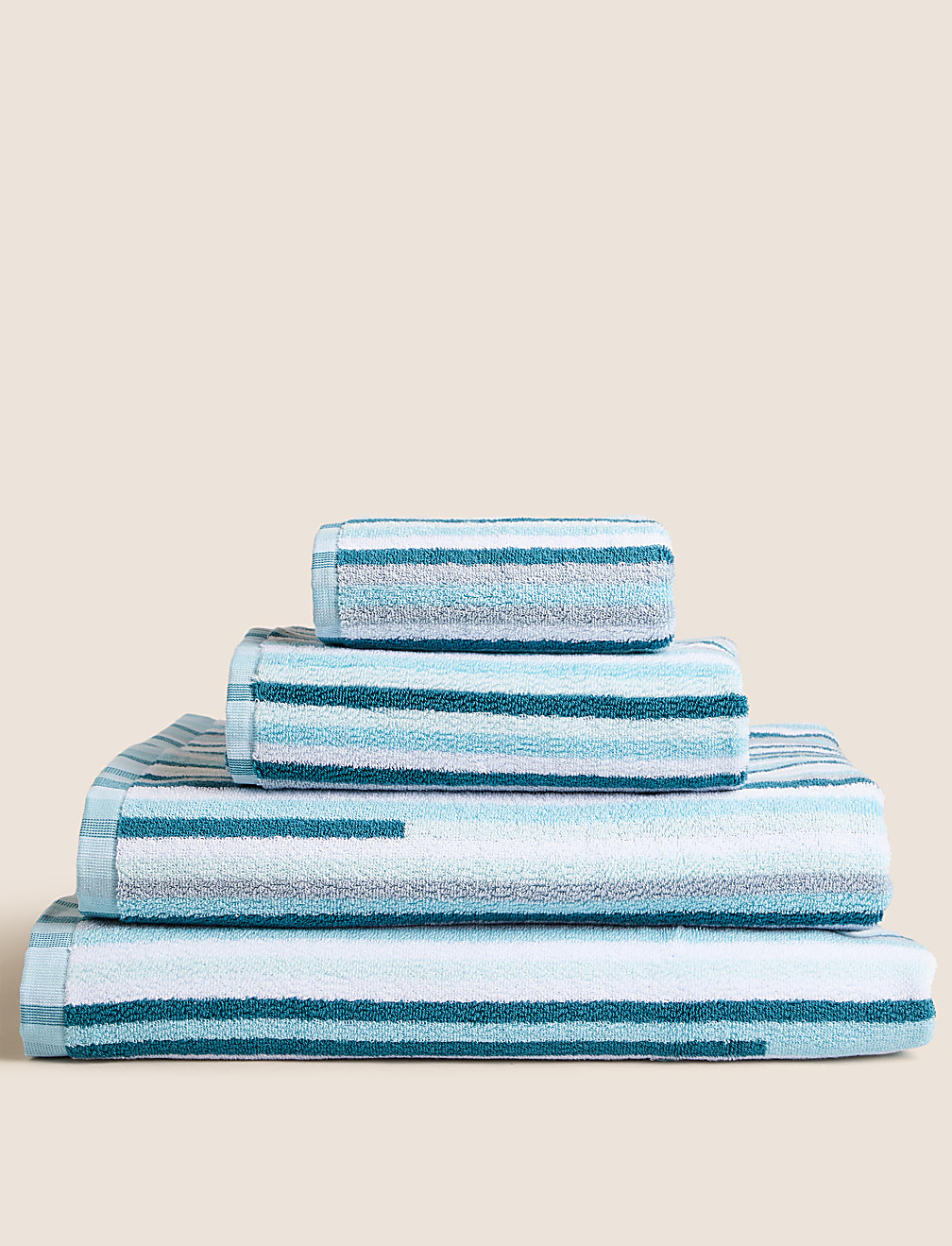 Pure Cotton Striped Towel