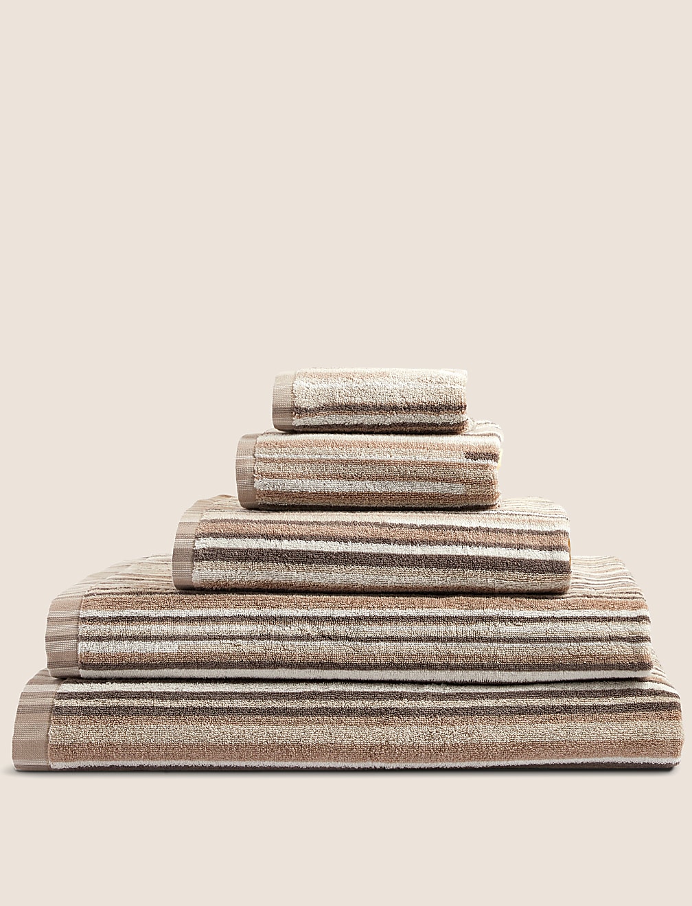 Pure Cotton Striped Towel