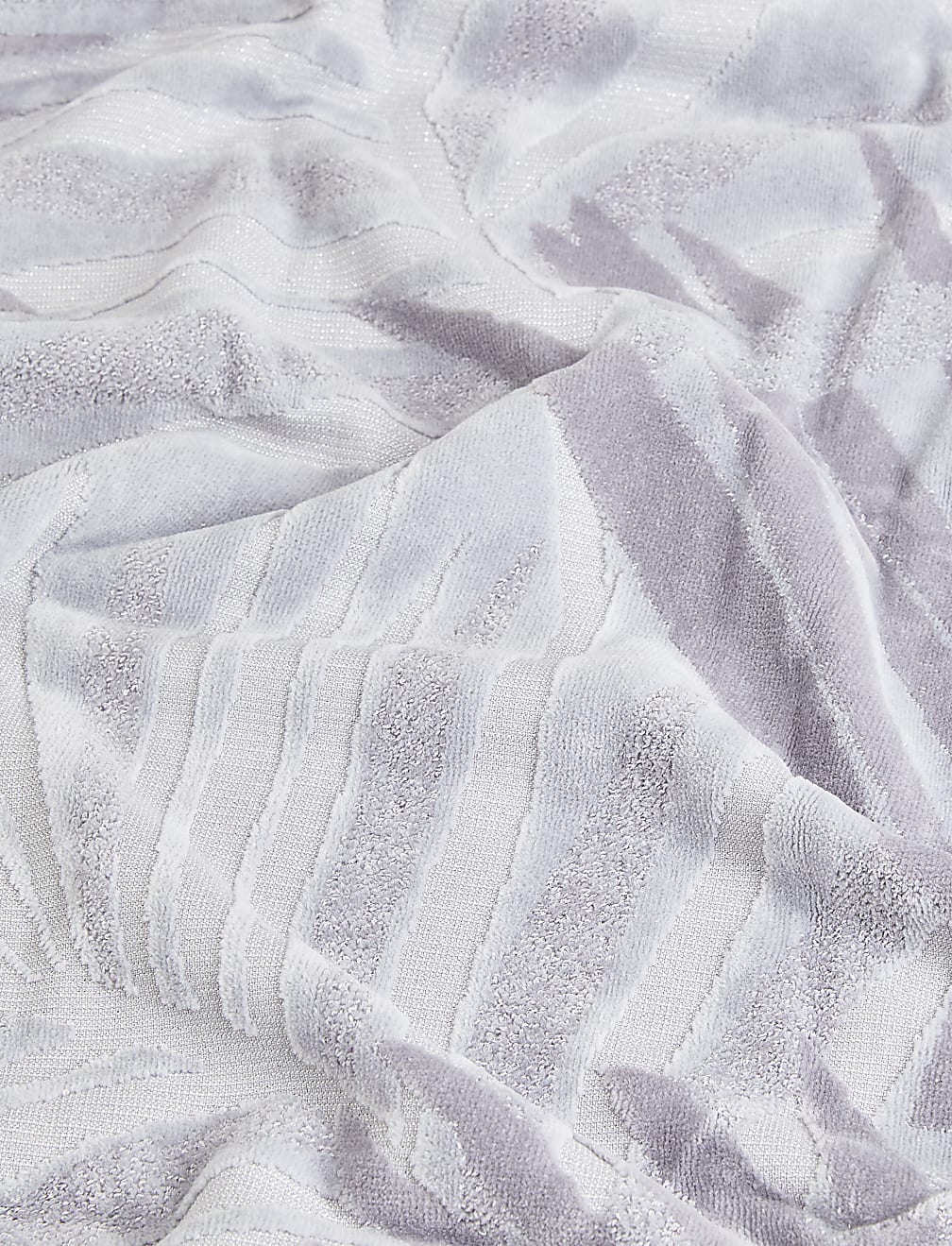 Cotton Rich Palm Shimmer Towel