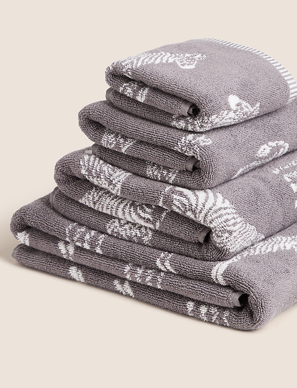 Pure Cotton Zebra Towel