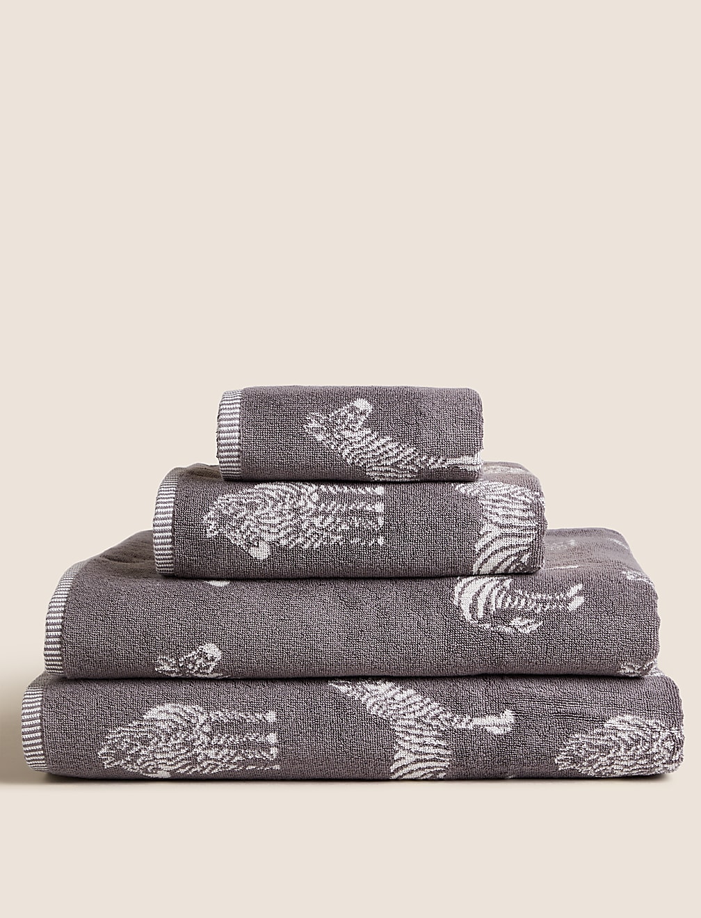 Pure Cotton Zebra Towel