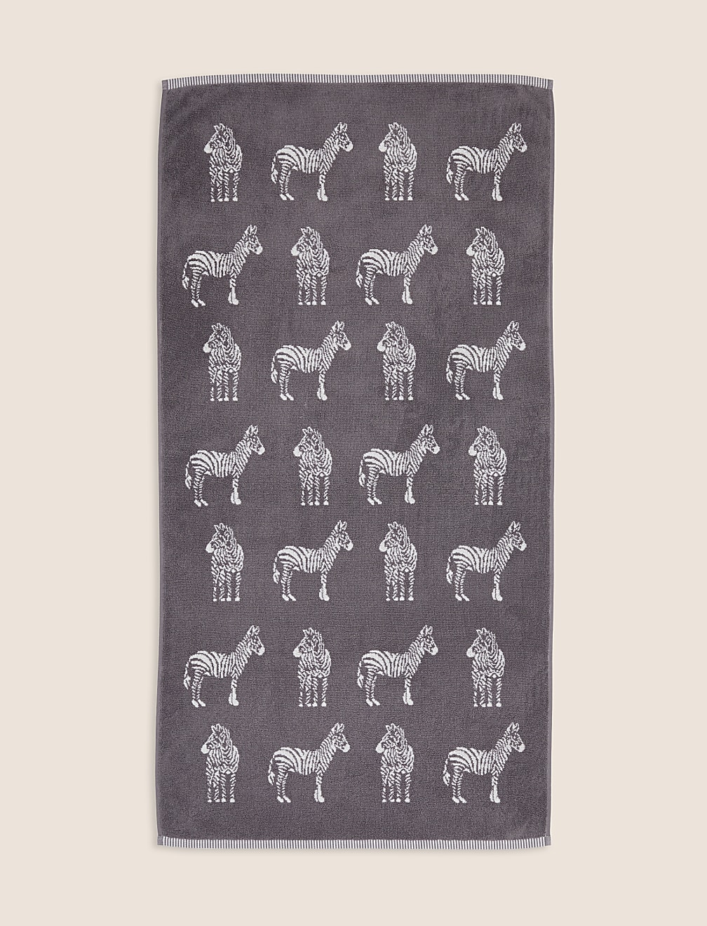 Pure Cotton Zebra Towel