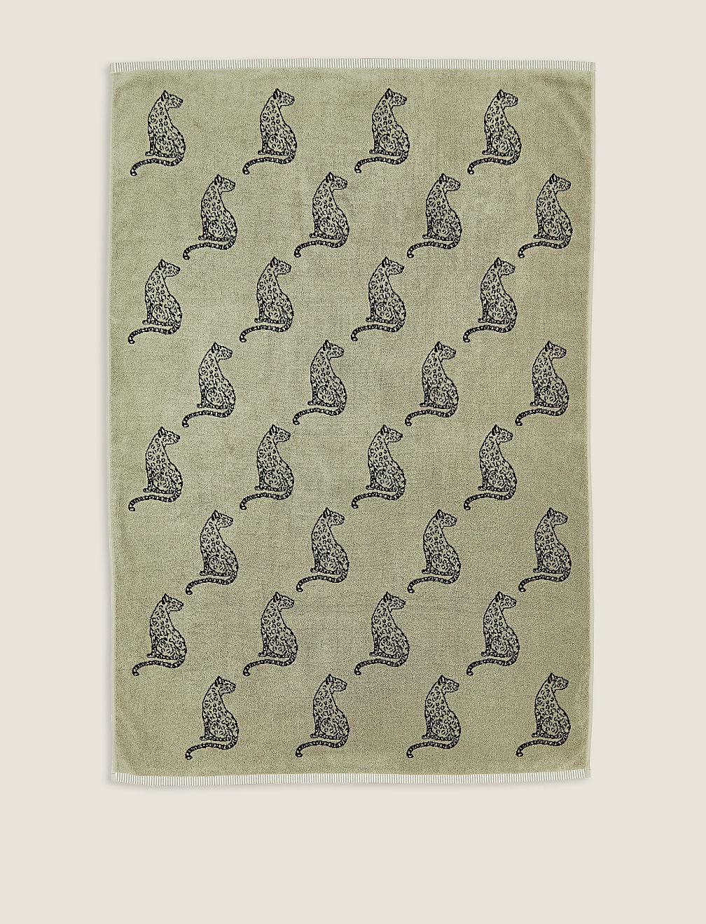 Pure Cotton Leopard Towel