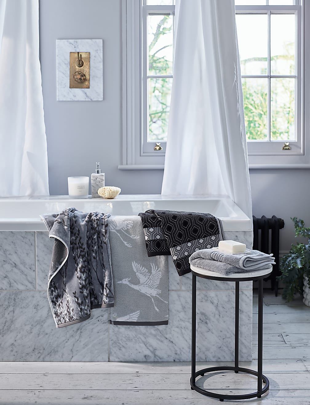 Pure Cotton Crane Towel