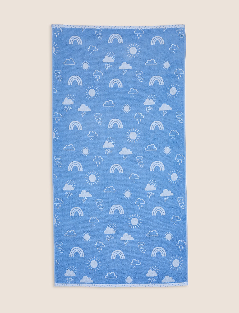 Pure Cotton Sun & Cloud Towel