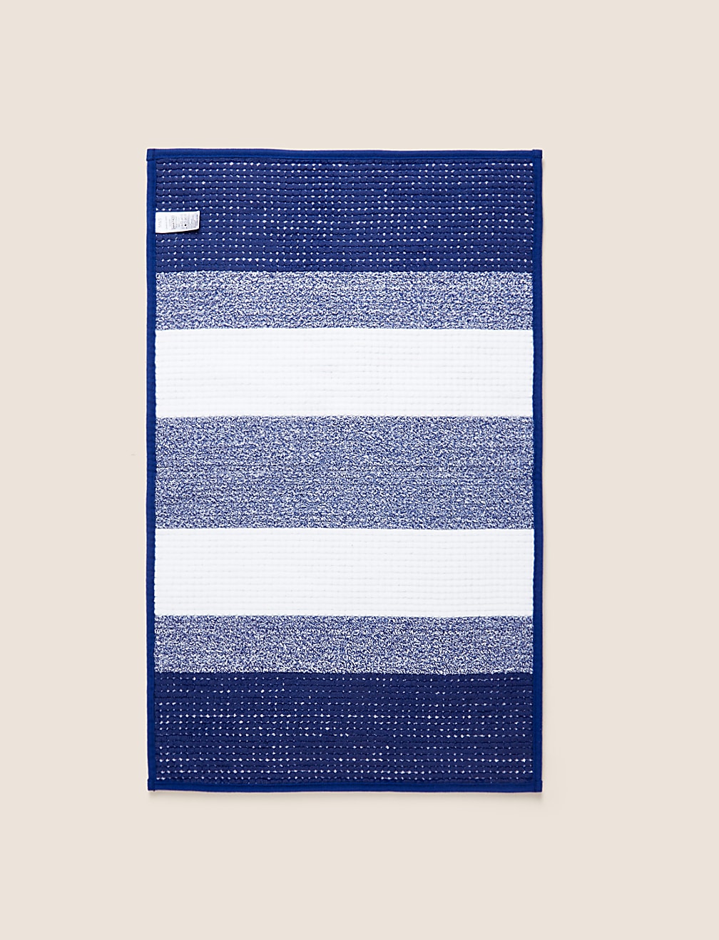 Bobble Striped Bath Mat